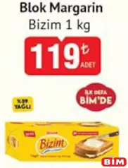 ÜLKER BİZİM BLOK MARGARİN 1 KG fiyat ve kampanya bilgisi